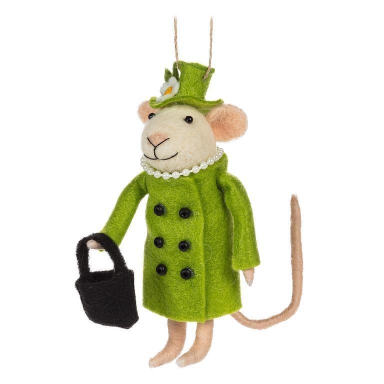 Queen Mouse Ornament