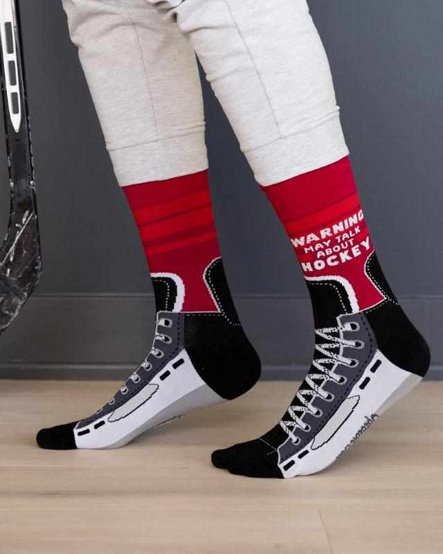 Hockey Talk Socks - LG