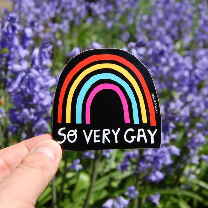 So Very Gay Sticker