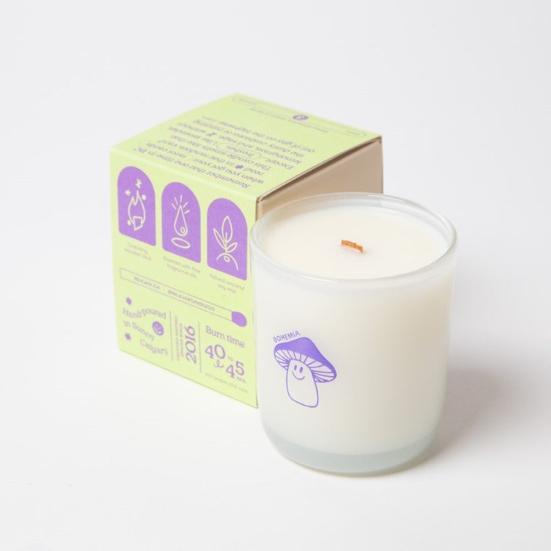 Bohemia - Lemongrass, Lavender &amp; Sage Coconut Soy 8oz Candle