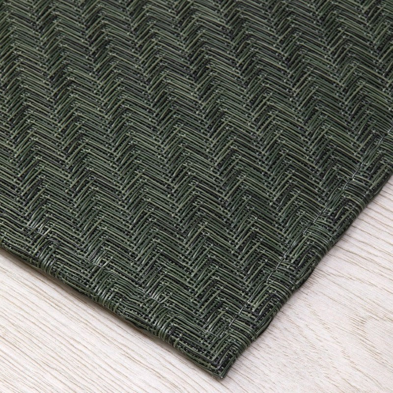 Chilewich Foxtail Woven Mat, Thyme