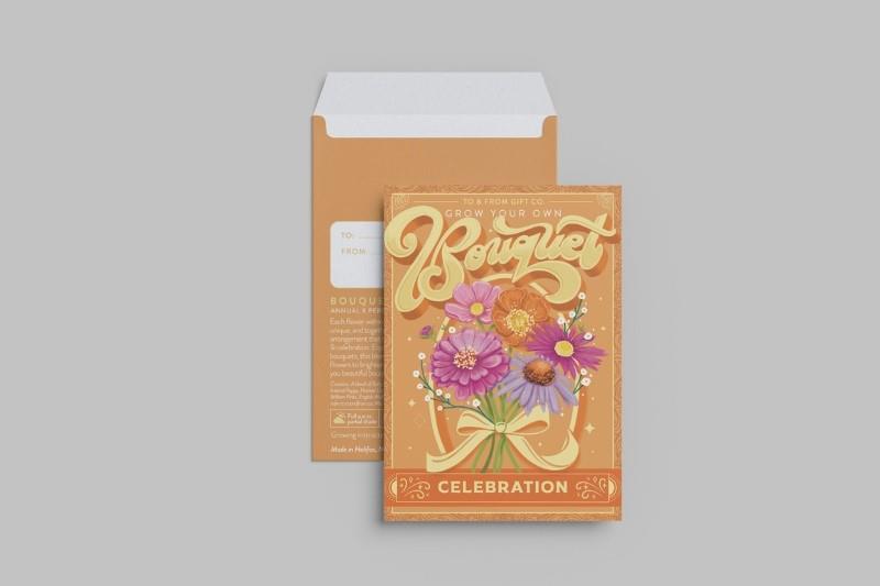 Grow Your Own Bouquet (Celebrate) - Floriography Seed Packet