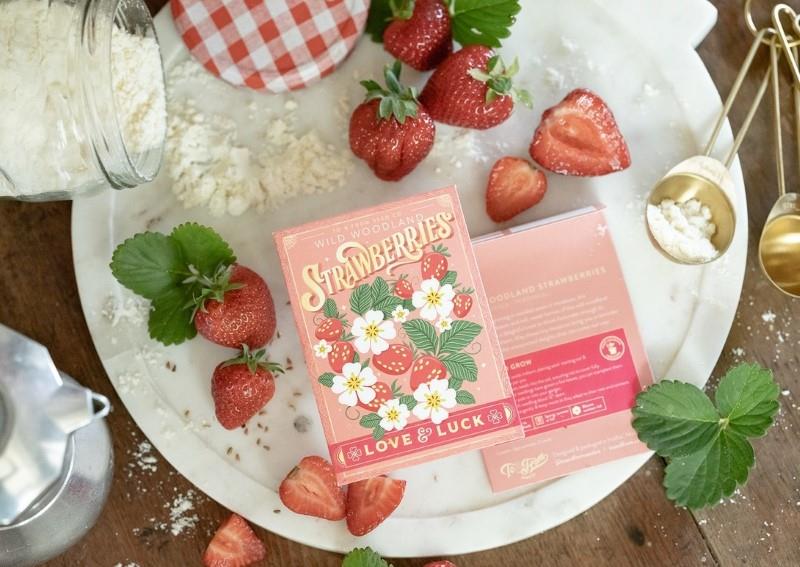 Wild Strawberries (Love &amp; Luck) - Floriography Seed Packet