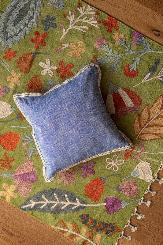 Tranquillo Green Botanic Twist 6&#39; x 4&#39; Carpet