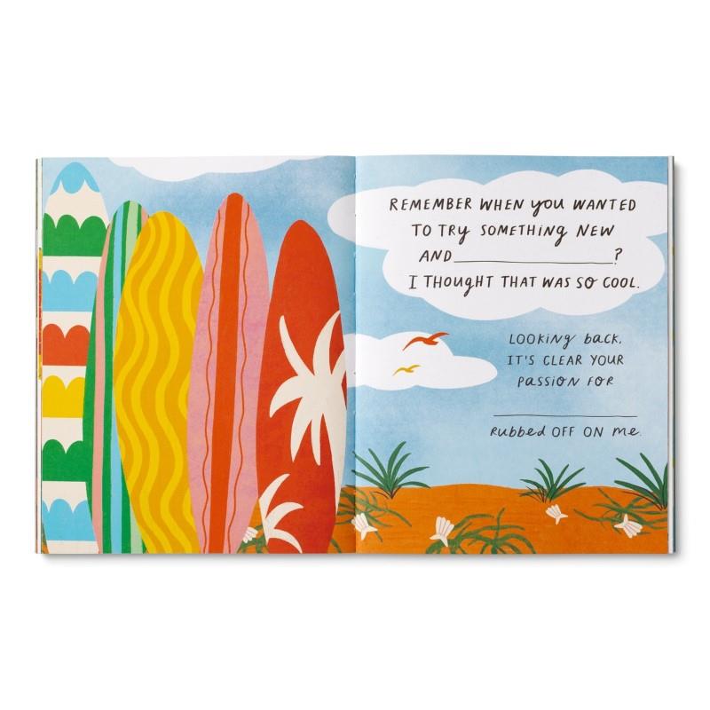 So Lucky You&#39;re My Dad - A Customizable Fill-In Gift Book