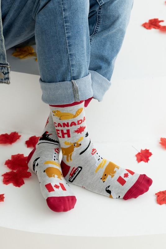 Canada Eh Socks - Lg