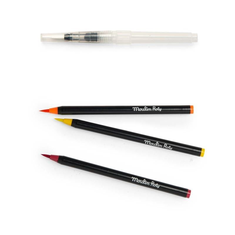 12 Watercolour Brush Pens