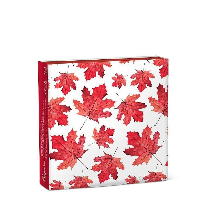Maple Leaves Square Matches. 100 Sticks