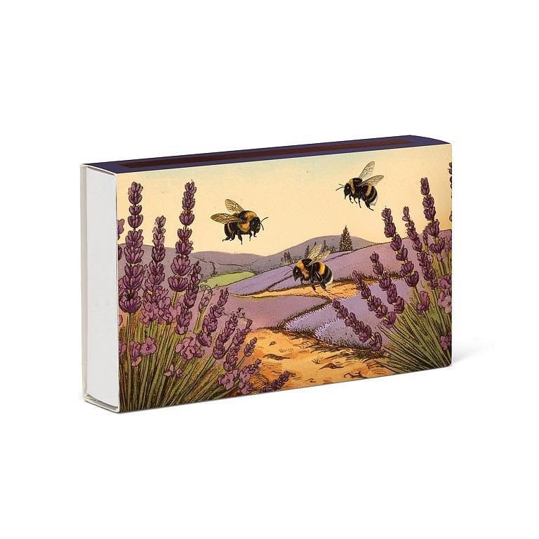 Bee &amp; Lavender Matches. 45 Sticks
