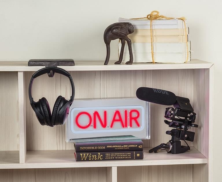 ON AIR Neon LED Sign, 6" x 12"L