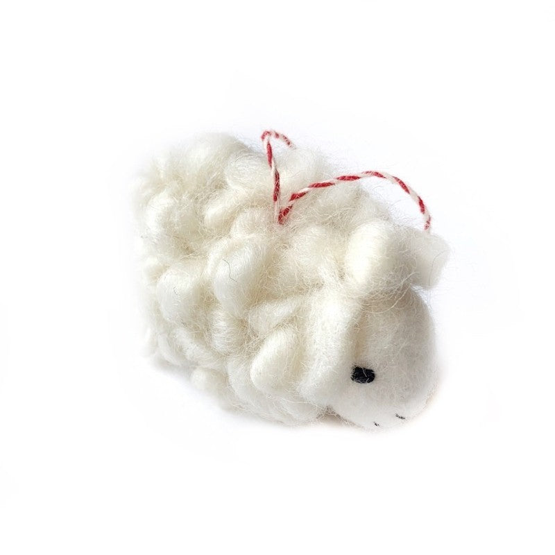 Felt Sheep Ornament