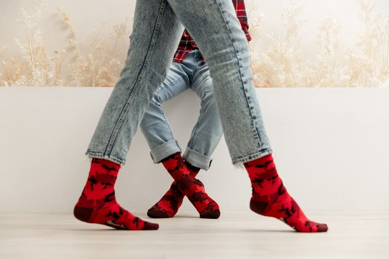 Maple Leaf Socks - LG