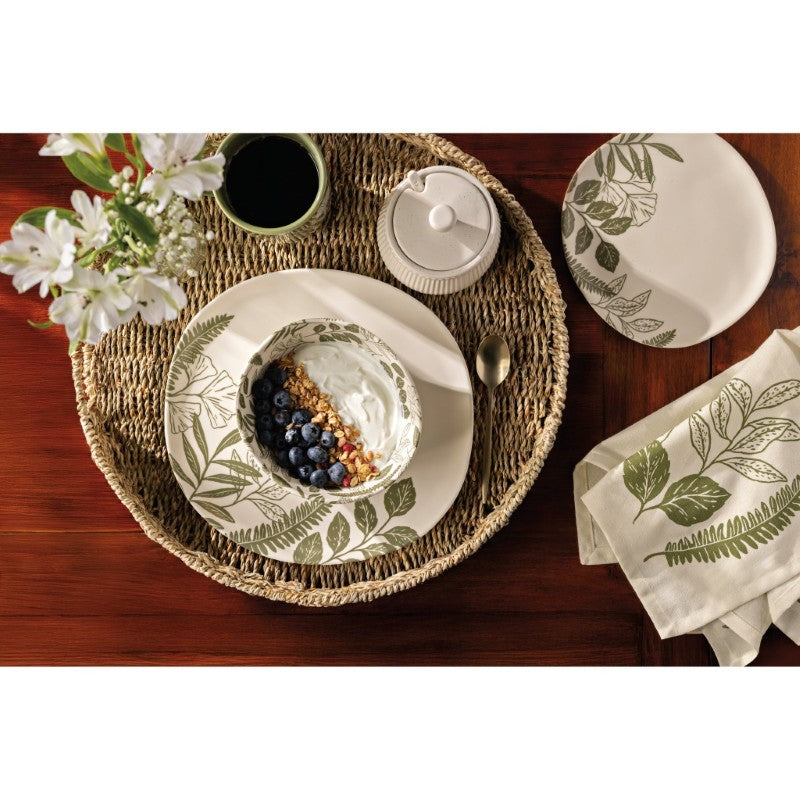 Fern &amp; Frond Melamine Cereal Bowl
