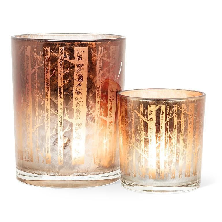 Birch Trees Candle Holder