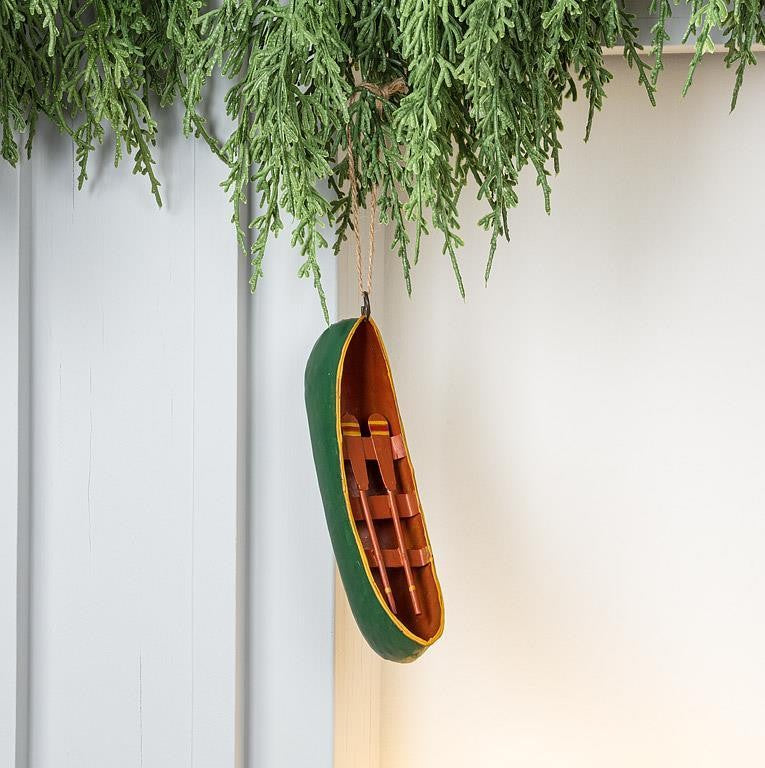 Canoe Ornament