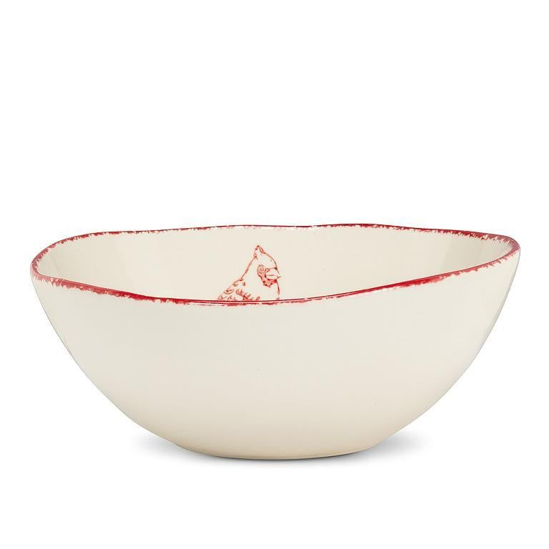 Cardinal Stamp Large Bowl, 7.5"Dia