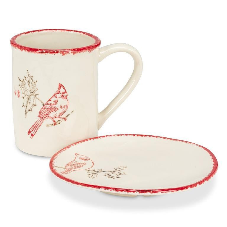 Cardinal Stamp Small Plate, 6"