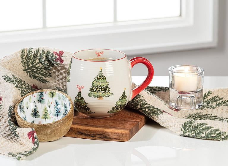 Pine Trees Small Bowl