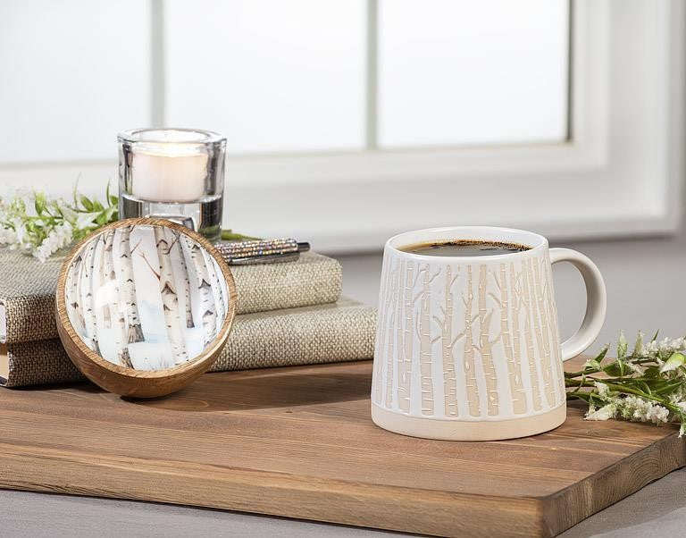 Birch Tree Forest Small Bowl