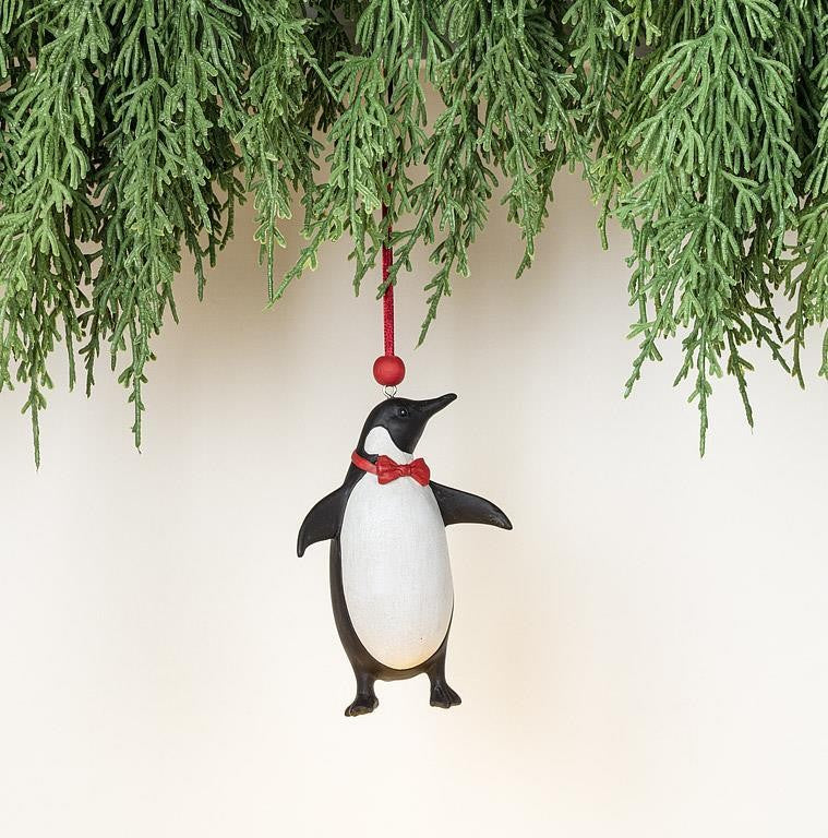 Bow Tie Penguin Ornament