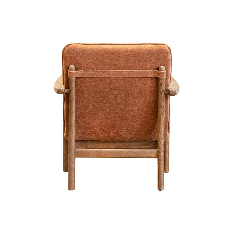 Highland Club Chair - Rust