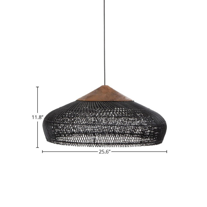 D-Bodhi Banjo Pendant Large - Black