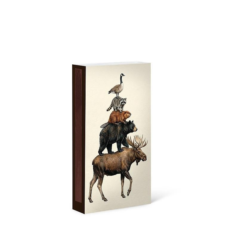 Canadian Animals Matches. 45 Sticks