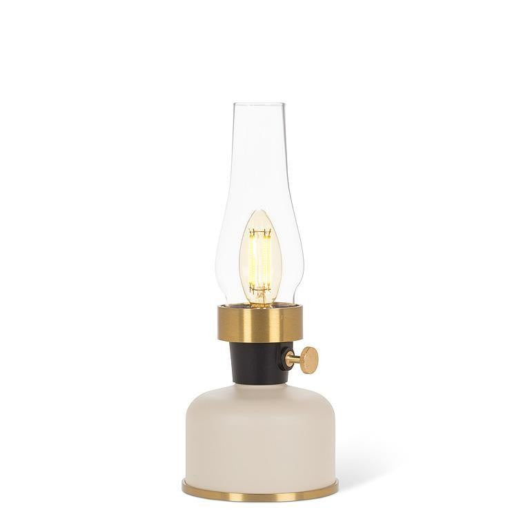 Lantern LED Lamp with Chimney, 9"H