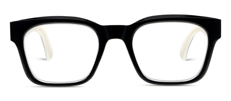 Boone Black/Fog — Blue Light Reading Glasses