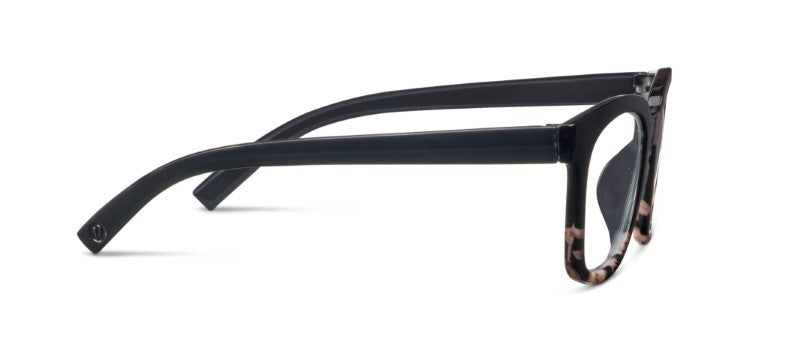 To the Max Black/Black Marble — Blue Light Reading Glasses