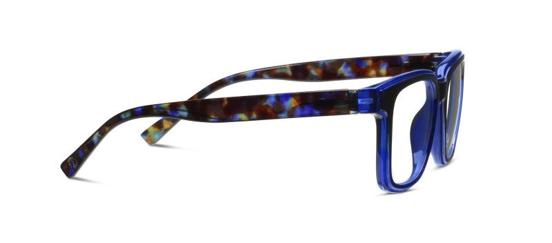 Cliff Black/Cobalt Tortoise — Blue Light Reading Glasses