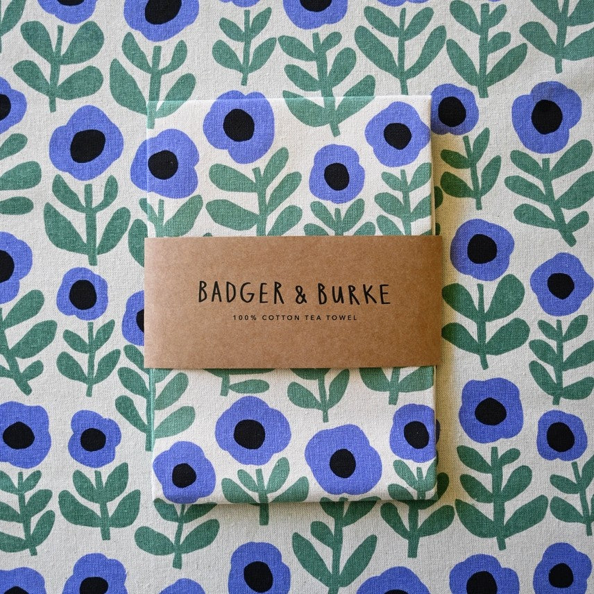 Poppy Tea Towel