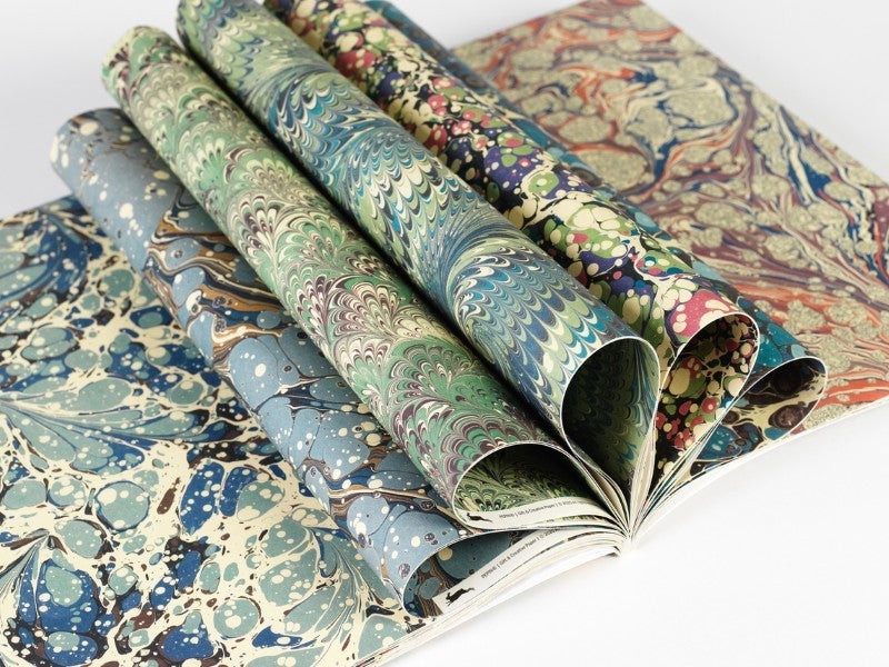 Marbled Paper Designs Gift &amp; Creative Paper Book Vol. 102