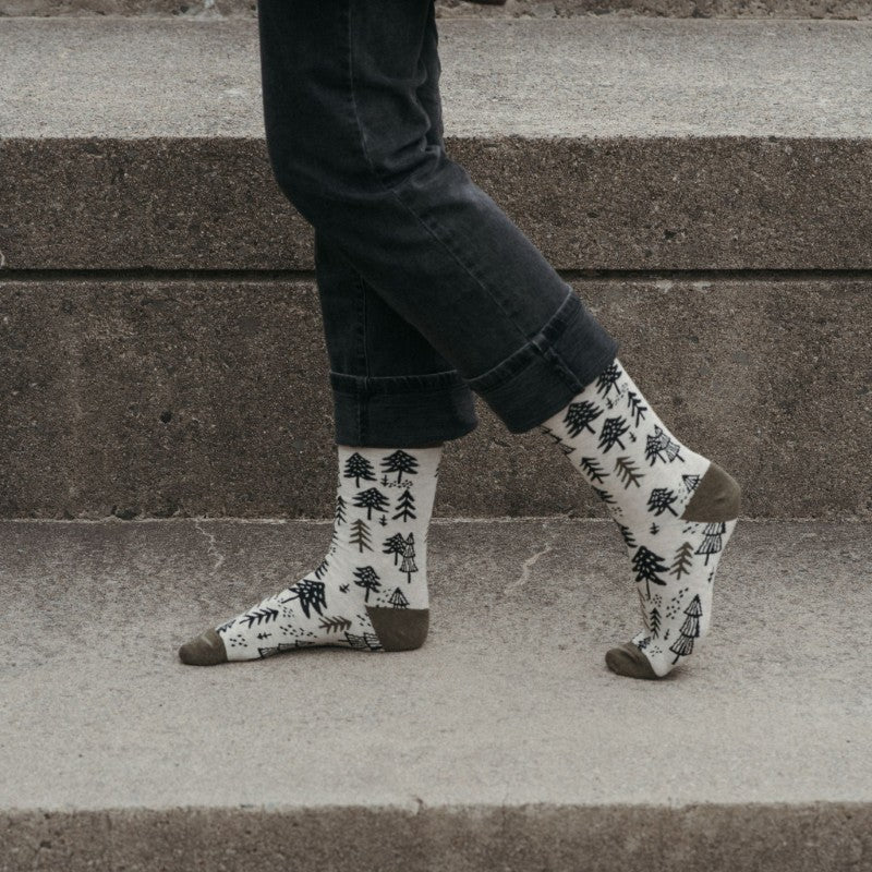Forest Pima Cotton Socks
