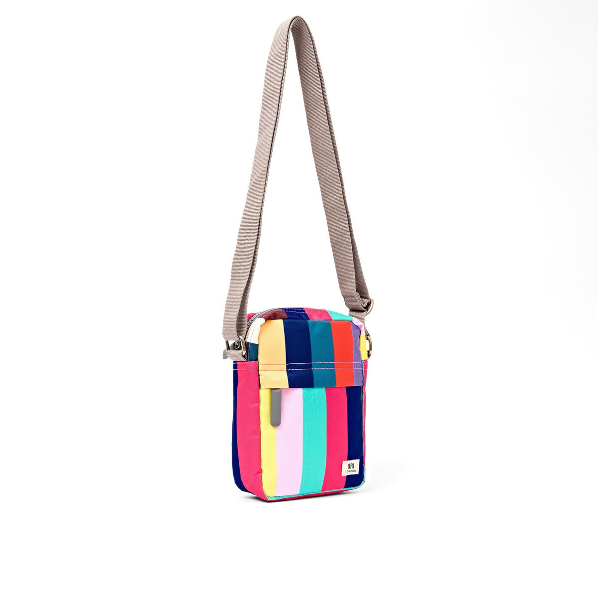 Bond Pocket Crossbody Bag in Wide Multi Stripe