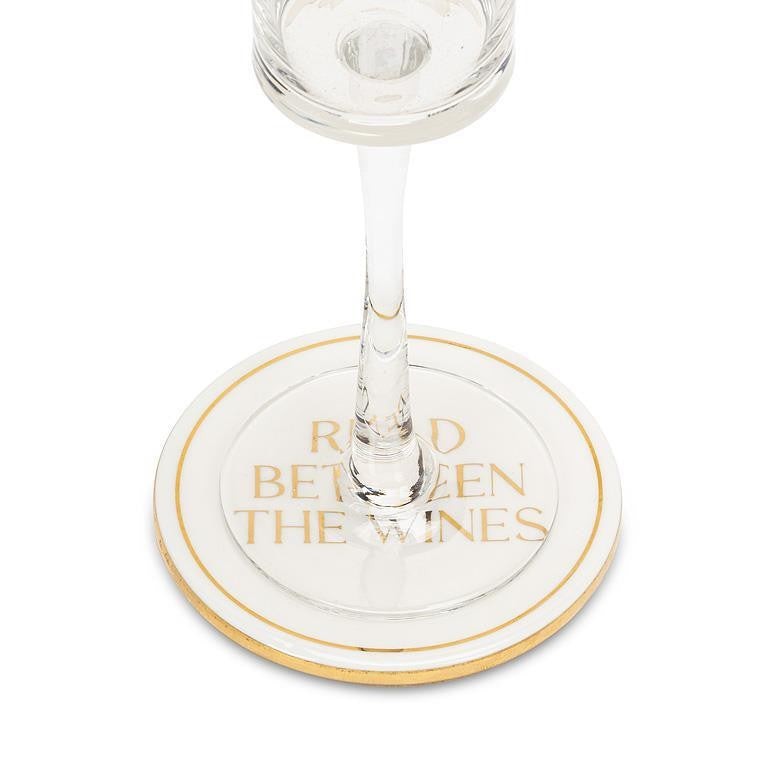 Read Between the Wines Coaster