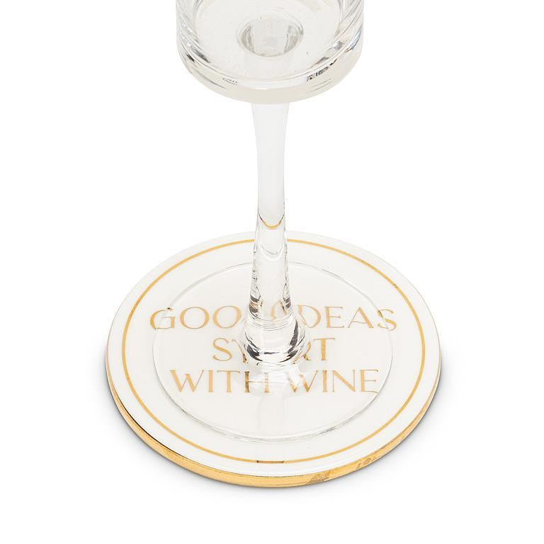 Good Ideas Start with Wine Coaster