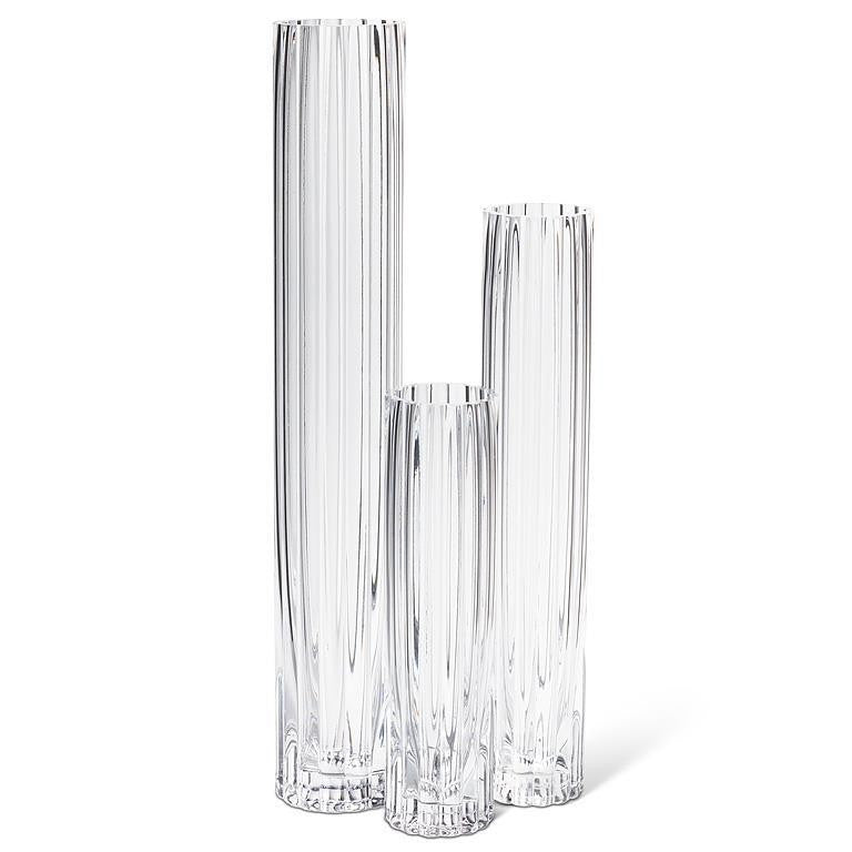 Narrow Ridged Vase