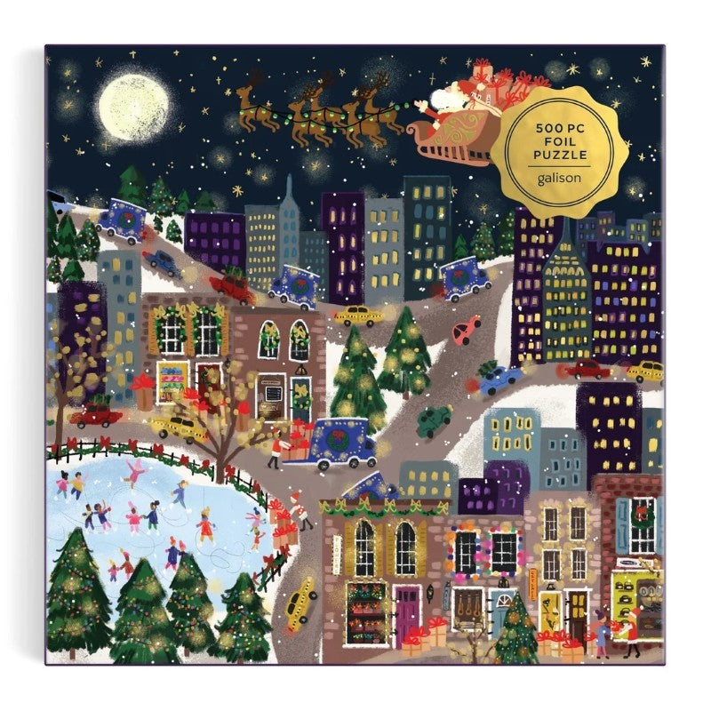 Joy Laforme Presentville 500 Piece Foil Puzzle