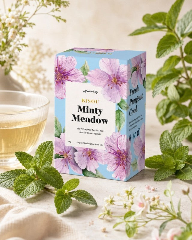 Organic Minty Meadow - Herbal Tea Sachets