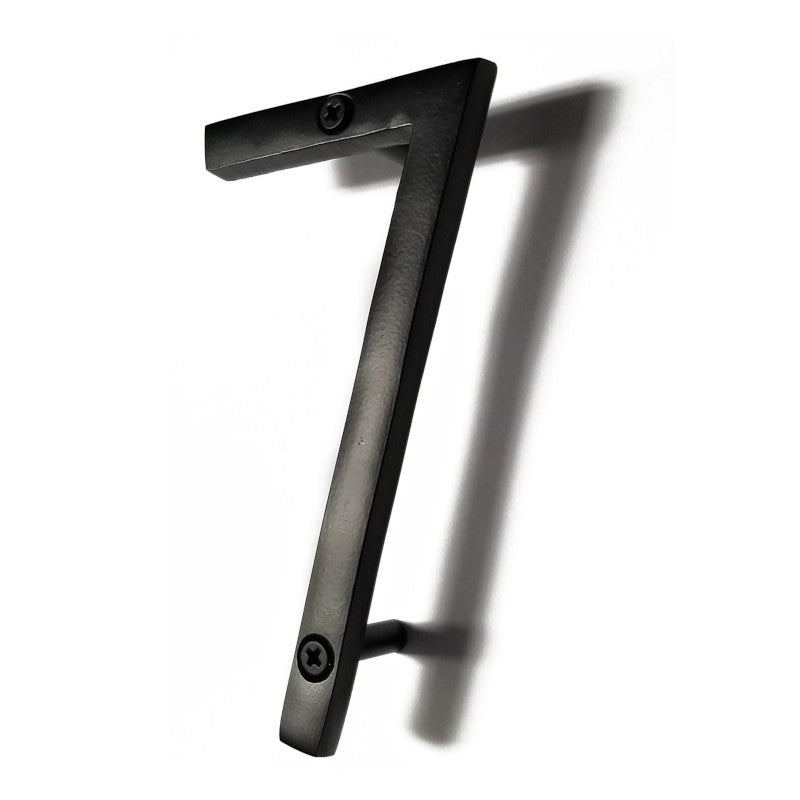 House Number '7' - Black