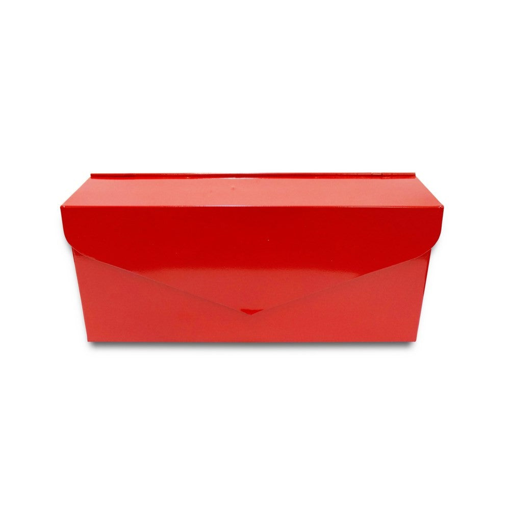 Red Long Envelope Mailbox
