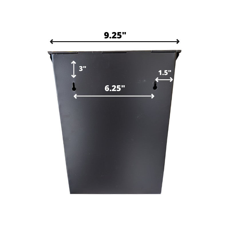 Black Bradley Mailbox