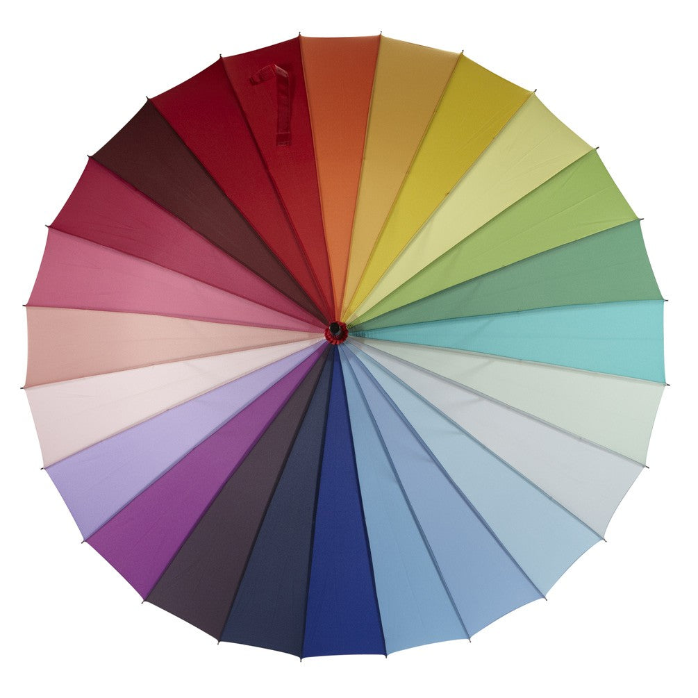 Colour Wheel Slat Umbrella