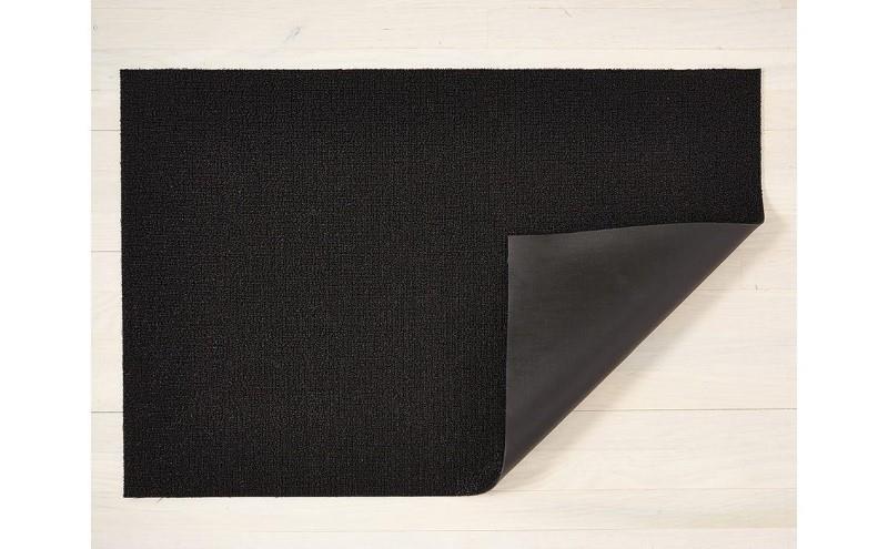 Chilewich Indoor/Outdoor Solid Shag Mat, Black