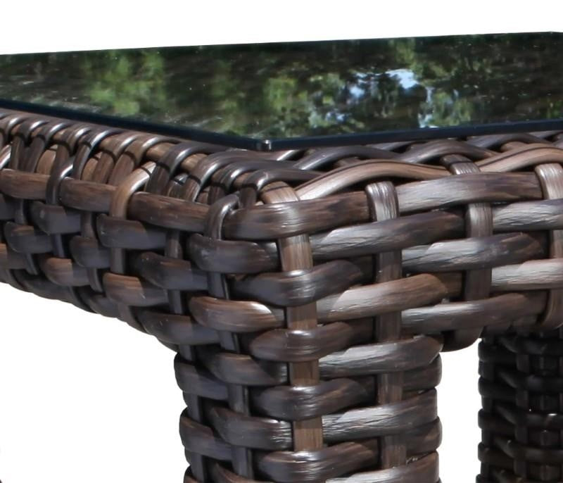 Louvre 24" Outdoor Square Side Table