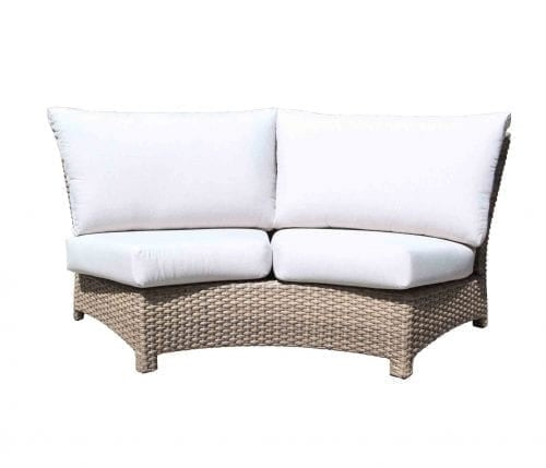 Riverside Outdoor Curved Sofa