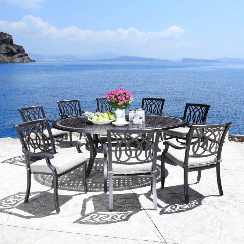 Bloom Outdoor Dining Arm Chair