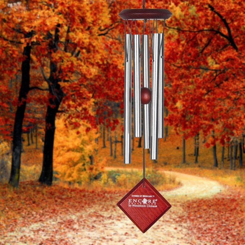 Silver Mercury Wind Chime