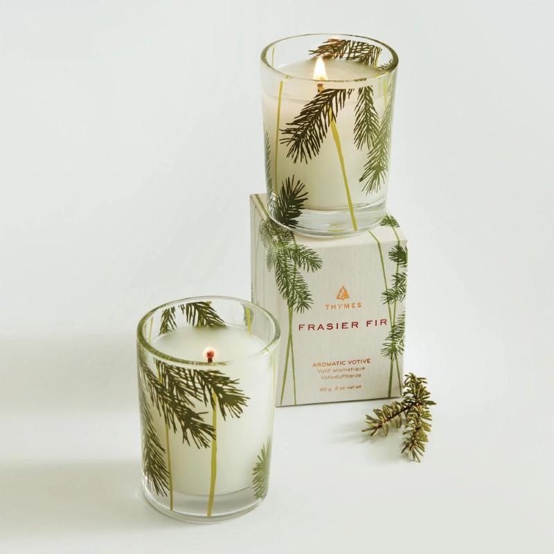 Thymes Frasier Fir Votive Candle, 2oz